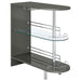 Adolfo - Rectangular 2-Tier Home Bar Table - Premium Home Bars from CoasterEssence - Just $289! Shop now at Furniture Wholesale Plus  We are the best furniture store in Nashville, Hendersonville, Goodlettsville, Madison, Antioch, Mount Juliet, Lebanon, Gallatin, Springfield, Murfreesboro, Franklin, Brentwood