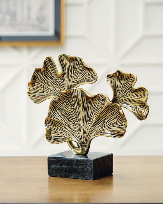Collridge - Sculpture - Gold Finish / Black – Sculptures & Figurines by Signature Design by Ashley® at Furniture Wholesale Plus , Nashville furniture store