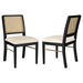 Arini - Rattan Cane Dining Side Chair (Set of 2) – Chair Sets by Coaster Fine Furniture at Furniture Wholesale Plus , Nashville furniture store