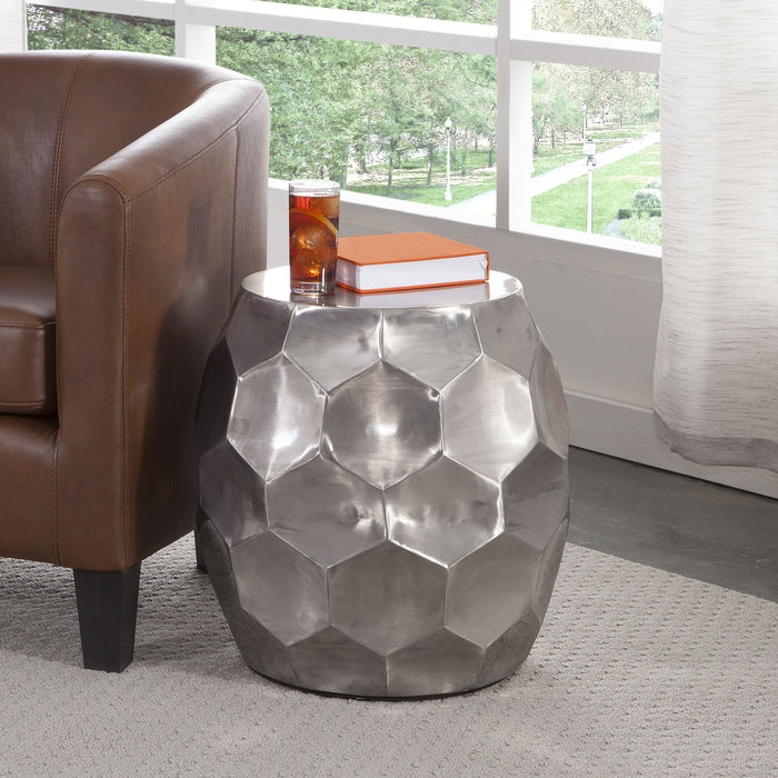 Stomp - Round End Table – End Tables by Steve Silver Furniture at Furniture Wholesale Plus , Nashville furniture store