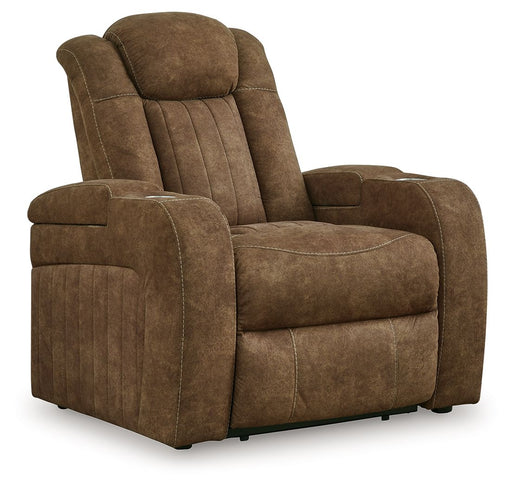 Wolfridge - Brindle - Power Recliner/Adj Headrest - Premium Reclining Chairs from Signature Design by Ashley® - Just $948! Shop now at Furniture Wholesale Plus  We are the best furniture store in Nashville, Hendersonville, Goodlettsville, Madison, Antioch, Mount Juliet, Lebanon, Gallatin, Springfield, Murfreesboro, Franklin, Brentwood