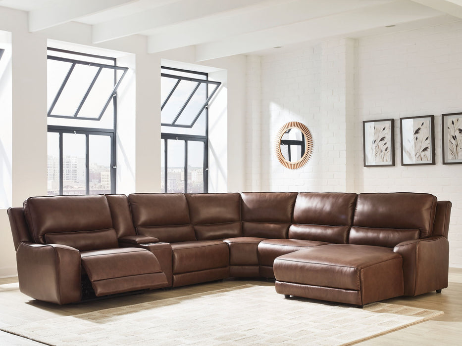 DeepWakes - Power Reclining Sectional – Reclining Sectionals by Signature Design by Ashley® at Furniture Wholesale Plus , Nashville furniture store