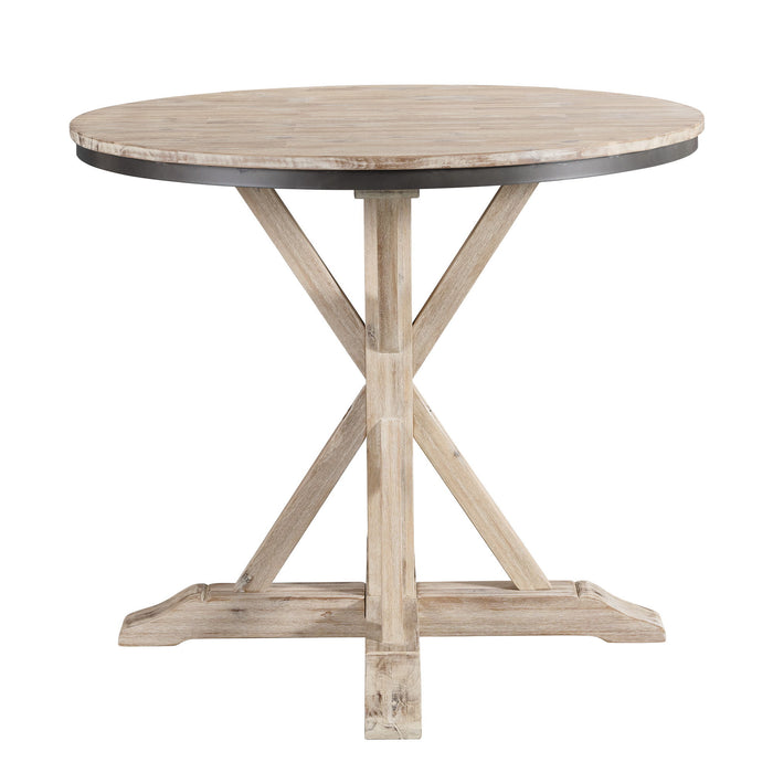 Callista - Round Dining Table – Counter Tables by Elements International at Furniture Wholesale Plus , Nashville furniture store