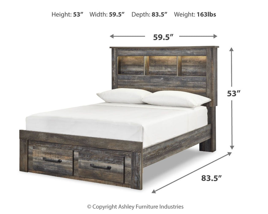 Drystan - Panel Bookcase Bed – Panel Beds by Signature Design by Ashley® at Furniture Wholesale Plus , Nashville furniture store