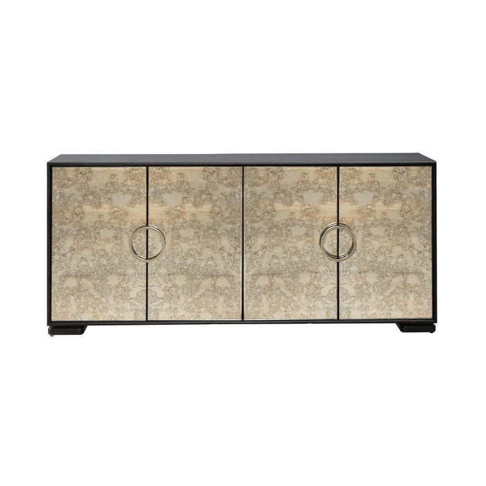 Barlowe - 4 Door Accent Cabinet - Cappuccino – Accent Cabinets by Liberty Furniture at Furniture Wholesale Plus , Nashville furniture store