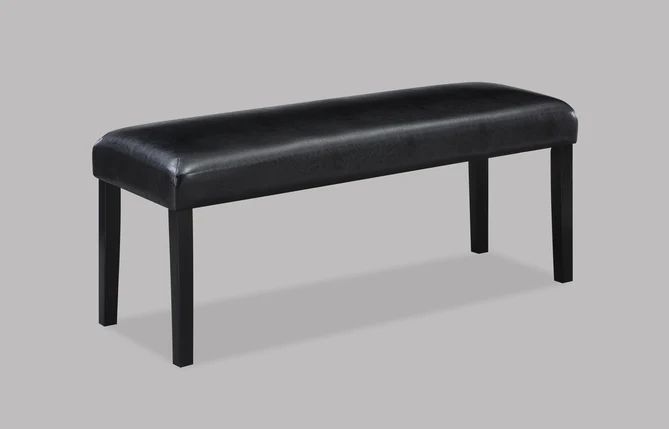 Tanner - Bench - Black – Dining Benches by Crown Mark at Furniture Wholesale Plus , Nashville furniture store