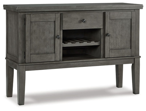 Hallanden - Dining Room Server - Gray – Servers by Signature Design by Ashley® at Furniture Wholesale Plus , Nashville furniture store