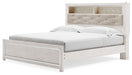 Altyra - King Bookcase Panel Bed - White – Storage Beds by Signature Design by Ashley® at Furniture Wholesale Plus , Nashville furniture store