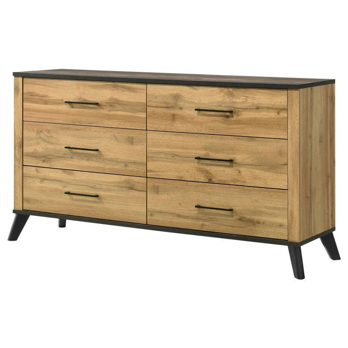 Kaywood - 6-Drawer Dresser Cabinet – Dressers by Coaster Fine Furniture at Furniture Wholesale Plus , Nashville furniture store