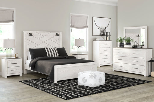 Gerridan - Panel Bedroom Set With Sconces - Premium 6 Piece Bedroom Sets from Signature Design by Ashley® - Just $948! Shop now at Furniture Wholesale Plus  We are the best furniture store in Nashville, Hendersonville, Goodlettsville, Madison, Antioch, Mount Juliet, Lebanon, Gallatin, Springfield, Murfreesboro, Franklin, Brentwood