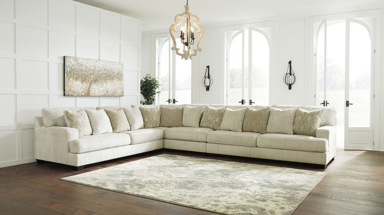 Rawcliffe - Sectional – Stationary Sectionals by Signature Design by Ashley® at Furniture Wholesale Plus , Nashville furniture store