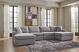 Modmax - Granite - Sectional – Stationary Sectionals by Signature Design by Ashley® at Furniture Wholesale Plus , Nashville furniture store