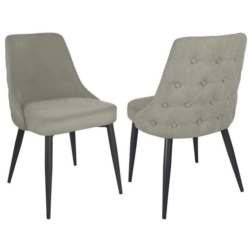 Cosmo - Upholstered Dining Side Chair (Set of 2) – Chair Sets by CoasterEveryday at Furniture Wholesale Plus , Nashville furniture store