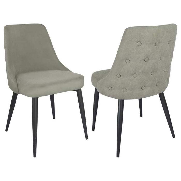 Cosmo - Upholstered Dining Side Chair (Set of 2) – Chair Sets by CoasterEveryday at Furniture Wholesale Plus , Nashville furniture store