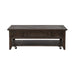 Paradise Valley - Rectangular Cocktail Table - Saddle Brown – Cocktail Tables by Liberty Furniture at Furniture Wholesale Plus , Nashville furniture store