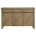 Adina - 2-Door Sideboard Server - Distressed Light Brown - Premium Servers from Coaster Fine Furniture - Just $1059! Shop now at Furniture Wholesale Plus  We are the best furniture store in Nashville, Hendersonville, Goodlettsville, Madison, Antioch, Mount Juliet, Lebanon, Gallatin, Springfield, Murfreesboro, Franklin, Brentwood