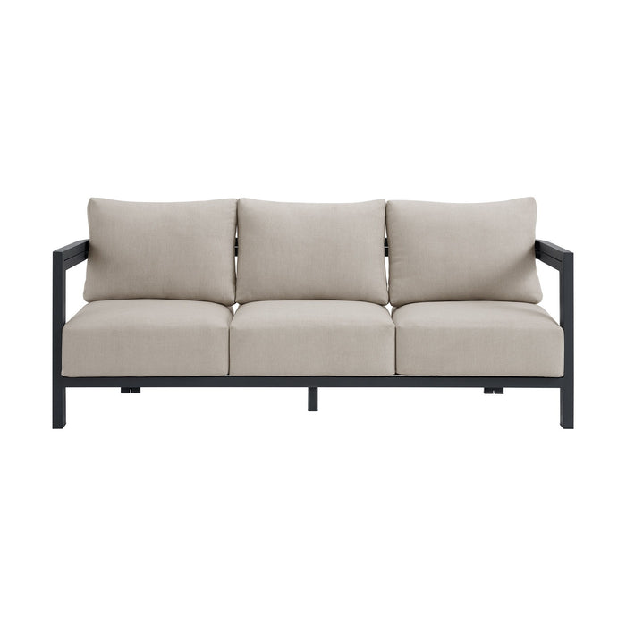 Playa - Sofa With 2 Pillows - Dark Gray / Beige – Sofas by Elements International at Furniture Wholesale Plus , Nashville furniture store