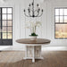 River Place - Pedestal Table - Riverstone White & Tobacco – Dining Tables by Liberty Furniture at Furniture Wholesale Plus , Nashville furniture store