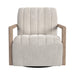 Blaze - Swivel Chair - Laurence Cream – Swivel Chairs by Elements International at Furniture Wholesale Plus , Nashville furniture store