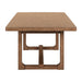 Harmony - Trestle Table - Brownstone – Dining Tables with Extensions by Liberty Furniture at Furniture Wholesale Plus , Nashville furniture store