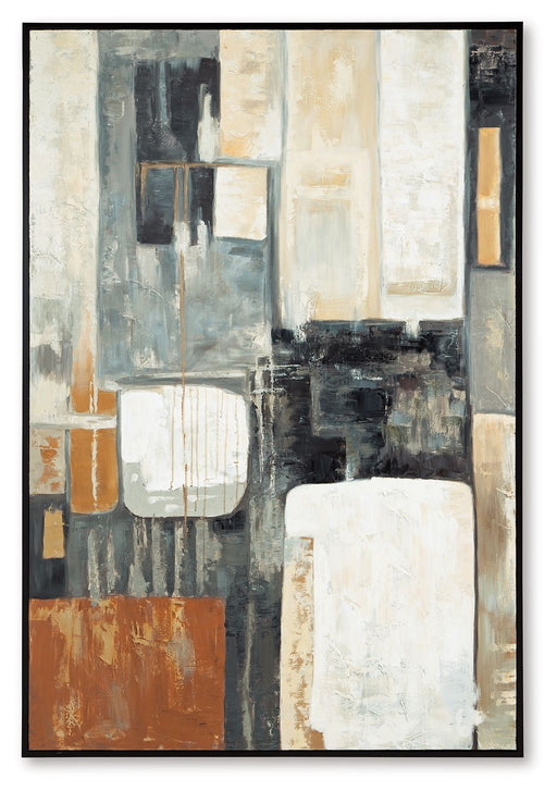 Howford - Wall Art - Brown / Black / Gray – Canvas Art by Signature Design by Ashley® at Furniture Wholesale Plus , Nashville furniture store