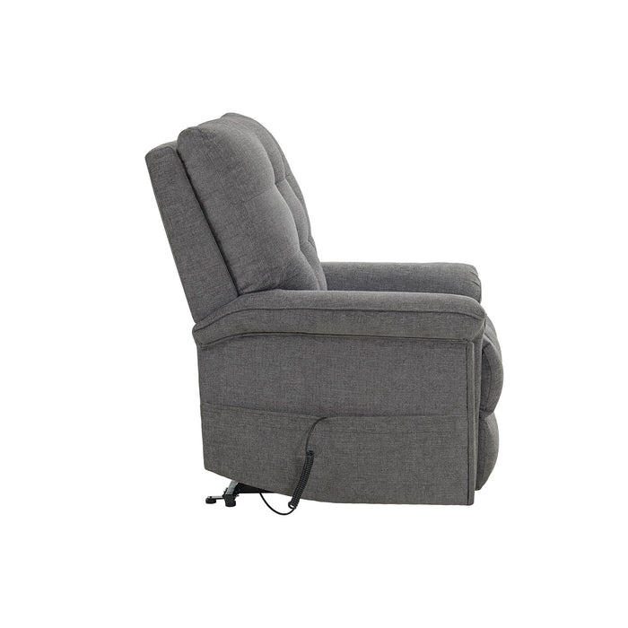 Pecos - Power Motion Lift Chair - 15337-2 Ribbit Charcoal – Lift Chairs by Elements International at Furniture Wholesale Plus , Nashville furniture store