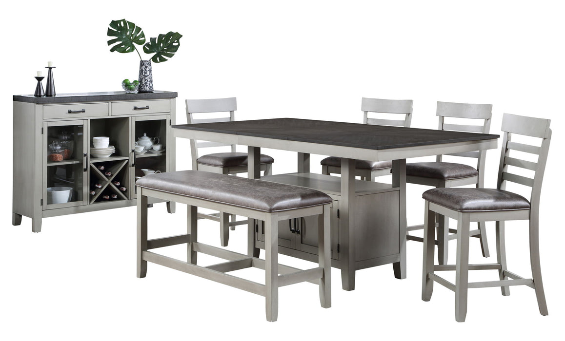 Hyland - Dining Set - Premium 5 Piece Dining Room Sets from Steve Silver Furniture - Just $1229! Shop now at Furniture Wholesale Plus  We are the best furniture store in Nashville, Hendersonville, Goodlettsville, Madison, Antioch, Mount Juliet, Lebanon, Gallatin, Springfield, Murfreesboro, Franklin, Brentwood