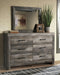 Wynnlow - Crossbuck Panel Bedroom Set – 6 Piece Bedroom Sets by Signature Design by Ashley® at Furniture Wholesale Plus , Nashville furniture store