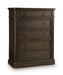 Wickenger - Five Drawer Chest - Dark Brown – Accent Chests by Signature Design by Ashley® at Furniture Wholesale Plus , Nashville furniture store
