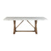 Lakeview - Marble Standard Height Rectangular Dining Table - White – Dining Tables by Elements International at Furniture Wholesale Plus , Nashville furniture store