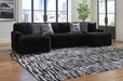 Midnight-Madness - Sectional Set – 4 Piece Living Room Sets by Signature Design by Ashley® at Furniture Wholesale Plus , Nashville furniture store