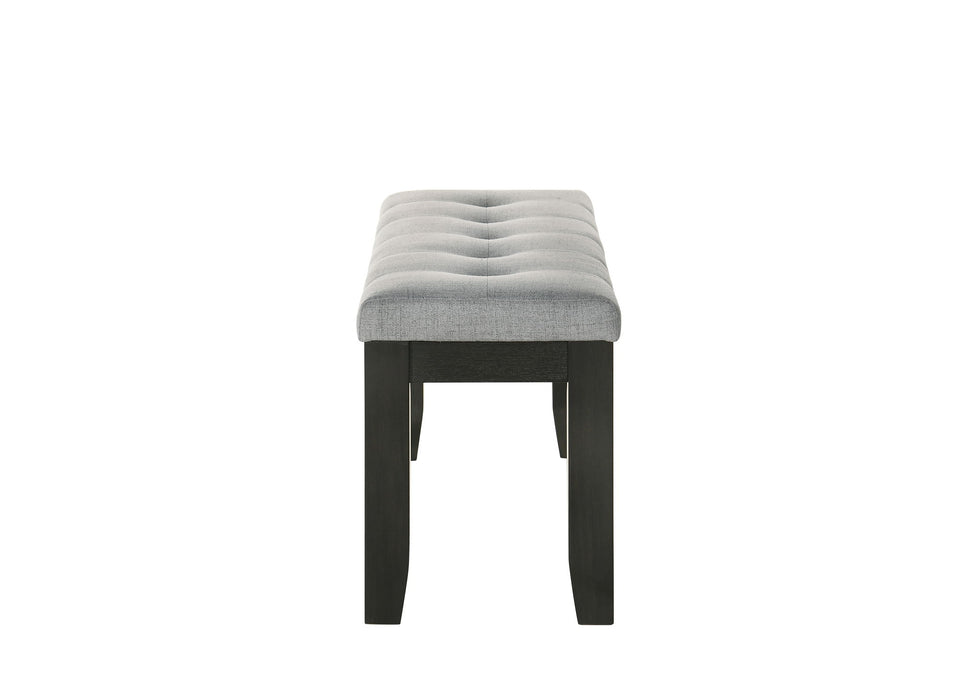 Bardstown - Bench - Wheat / Charcoal – Dining Benches by Crown Mark at Furniture Wholesale Plus , Nashville furniture store