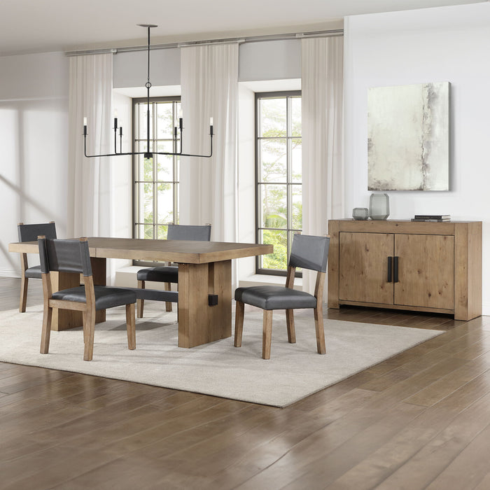 Aubrey - Dining Set – 7 Piece Dining Room Sets by Steve Silver Furniture at Furniture Wholesale Plus , Nashville furniture store