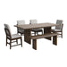 Brisbane - Standard Height Dining Set – 5 Piece Dining Room Sets by Elements International at Furniture Wholesale Plus , Nashville furniture store