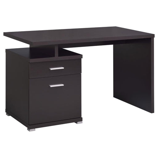 Irving - 2-Drawer Office Computer Desk - Premium Computer Desks from CoasterEveryday - Just $249! Shop now at Furniture Wholesale Plus  We are the best furniture store in Nashville, Hendersonville, Goodlettsville, Madison, Antioch, Mount Juliet, Lebanon, Gallatin, Springfield, Murfreesboro, Franklin, Brentwood