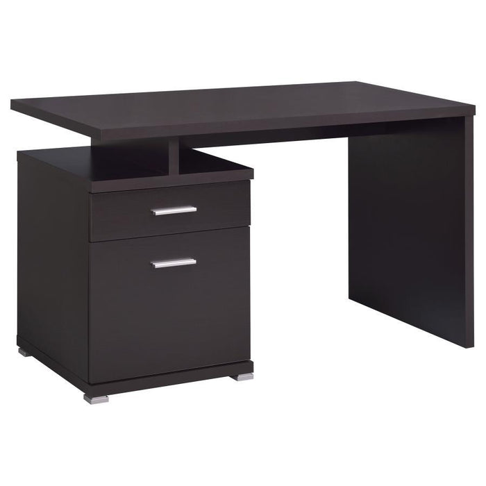 Irving - 2-Drawer Office Computer Desk - Premium Computer Desks from CoasterEveryday - Just $249! Shop now at Furniture Wholesale Plus  We are the best furniture store in Nashville, Hendersonville, Goodlettsville, Madison, Antioch, Mount Juliet, Lebanon, Gallatin, Springfield, Murfreesboro, Franklin, Brentwood
