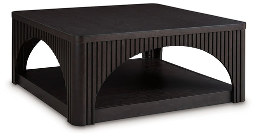 Yellink - Square Cocktail Table - Black – Cocktail Tables by Signature Design by Ashley® at Furniture Wholesale Plus , Nashville furniture store