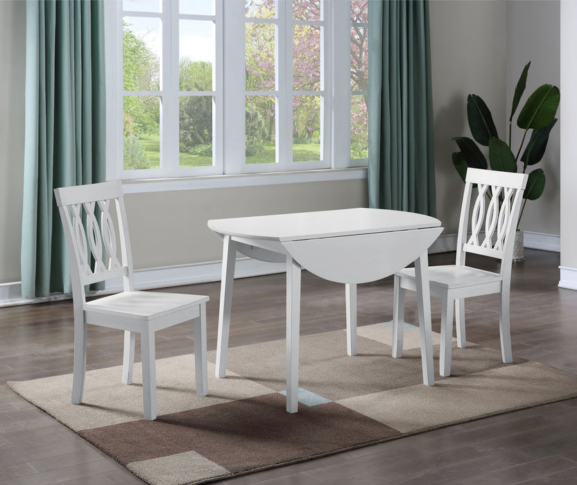 Naples - Drop Leaf Dining Set - Premium 3 Piece Dining Room Sets from Steve Silver Furniture - Just $459! Shop now at Furniture Wholesale Plus  We are the best furniture store in Nashville, Hendersonville, Goodlettsville, Madison, Antioch, Mount Juliet, Lebanon, Gallatin, Springfield, Murfreesboro, Franklin, Brentwood
