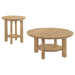 Ottowa - Round Wood Coffee Table Set – Table Sets by Coaster Fine Furniture at Furniture Wholesale Plus , Nashville furniture store