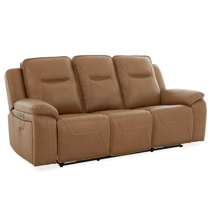 Callihan - Sofa P3 & ZW - York Butternut – Reclining Sofas by Liberty Furniture at Furniture Wholesale Plus , Nashville furniture store