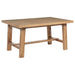 Middleton - Extension Leaf Dining Table - Natural Brown – Dining Tables with Extensions by Coaster Fine Furniture at Furniture Wholesale Plus , Nashville furniture store