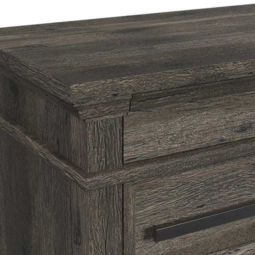Park Ridge - 3-Drawer Nightstand - Charcoal – Accent Nightstands by Elements International at Furniture Wholesale Plus , Nashville furniture store