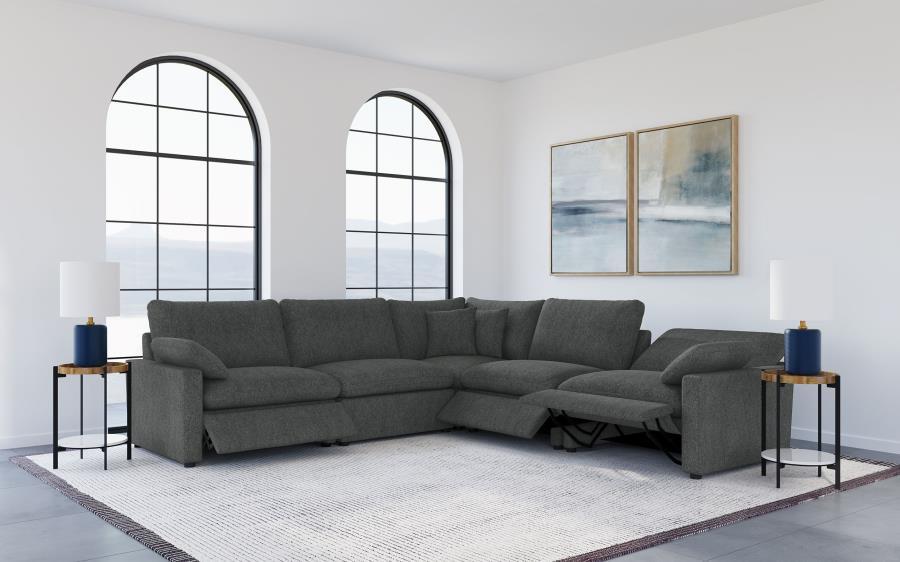 Collins - Modular Power Reclining Sectional Sofa – Reclining Sectionals by Coaster Fine Furniture at Furniture Wholesale Plus , Nashville furniture store