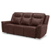Avery - Sofa P2 - Cognac – Reclining Sofas by Liberty Furniture at Furniture Wholesale Plus , Nashville furniture store