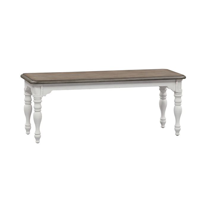 Magnolia Manor - Dining Bench – Dining Benches by Liberty Furniture at Furniture Wholesale Plus , Nashville furniture store
