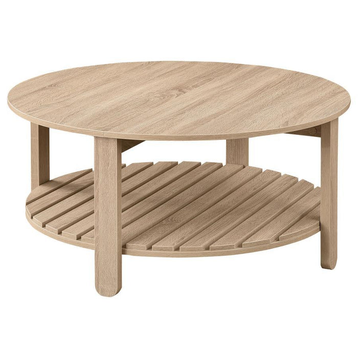 Fowler - Round Coffee Table Set – Table Sets by Coaster Fine Furniture at Furniture Wholesale Plus , Nashville furniture store