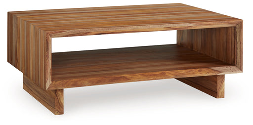 Dressonni - Rectangular Cocktail Table - Brown – Cocktail Tables by Signature Design by Ashley® at Furniture Wholesale Plus , Nashville furniture store