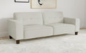 Deerhurst - Upholstered Track Arm Tufted Sofa - Greige – Stationary Sofas by Coaster Fine Furniture at Furniture Wholesale Plus , Nashville furniture store