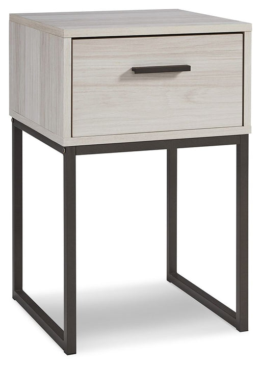 Socalle - One Drawer Night Stand – Accent Nightstands by Signature Design by Ashley® at Furniture Wholesale Plus , Nashville furniture store