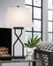 Brookthrone - Black - Metal Table Lamp (Set of 2) - Premium Table Lamps from Signature Design by Ashley® - Just $138! Shop now at Furniture Wholesale Plus  We are the best furniture store in Nashville, Hendersonville, Goodlettsville, Madison, Antioch, Mount Juliet, Lebanon, Gallatin, Springfield, Murfreesboro, Franklin, Brentwood